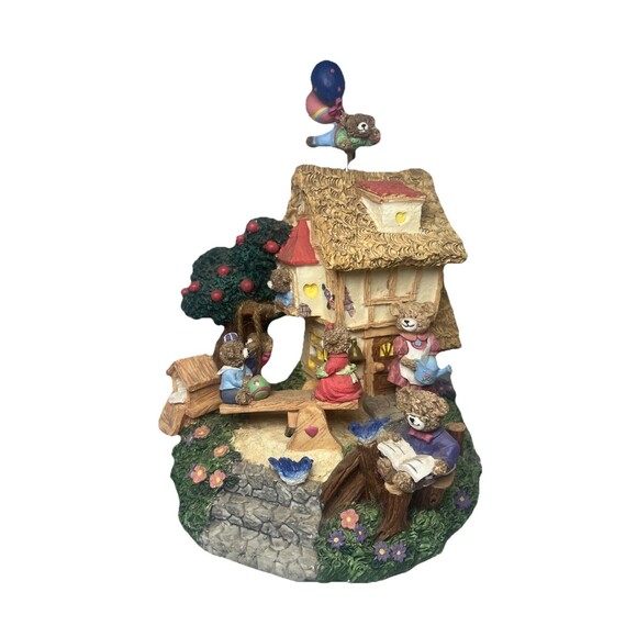 Classic Treasures Musical Animated Bears Playhouse Figures Collectible WORKS! - Picture 2 of 12